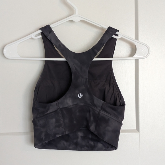 Lululemon Wonder Train Longline Sports Bra - Diamond Dye sz 4 - Picture 3 of 5